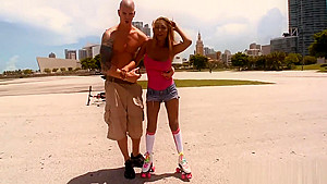Lusty workout with hot milf