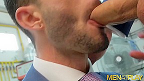 MENATPLAY Suited Andy Star And Dario Beck Anal Fuck Hardcore