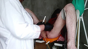 Made Step son-in-law Cum After Enema And Handjob - Hot Milf
