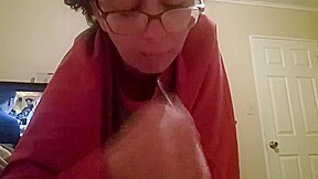 Making him explode in my mouth