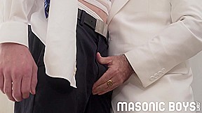 Masonic Step daddy Barebacks Young Initiate