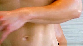 Massive Boobs Milf Nailed By Younger Dude In Shower Room