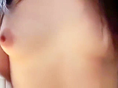 Maya Hashimoto stripping off sheer dress