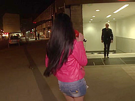 Meli Deluxe in Busty German Cougar blows stranger - MagmaFilm