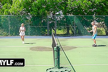 Mellanie Monroe And Oliver Flynn In Makin A Racket By Featuring