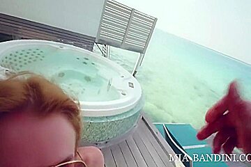 Mia Bandini - Deep In Pussy Overlooking The Ocean - The Ultimate Summer Combo