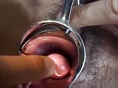 Miho Aikawa gets vibrator in slit from behind
