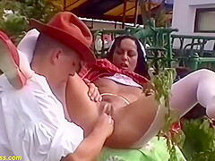 Milf Rough Outdoor Fist Fucked