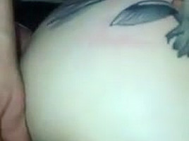 Milf taking deep anal