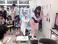 (Misaka Ria) Shame New student 18+ Growth Health Check (Misaka Ria) EditReUploa