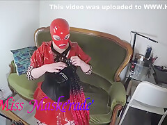 Miss Maskerade 2020 Compilation Latex Couple In Full Rubber With Female Silicone Mask 2