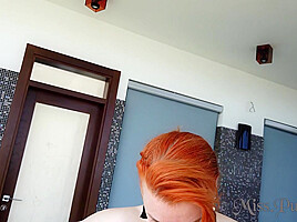 Miss Pussycat Strapon Fucking Spinner Ginger Teen Rikki