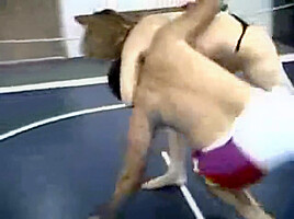 Mixed ring Wrestling Match 4