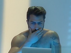 Muscled incubus fucks ass