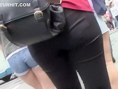 Muscular thighs and thick young ass