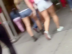 Muscular thighs and thick young ass