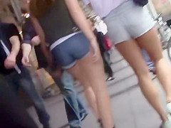Muscular thighs and thick young ass