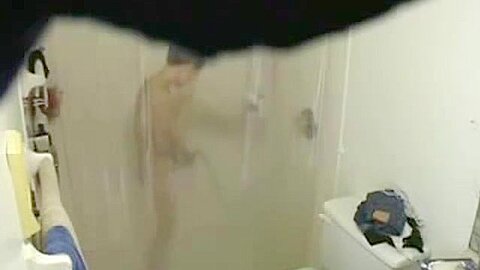 My Step sister Masturbating And Cumming In Shower