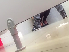 My girlfriend enjoys cheating on me in the public WC