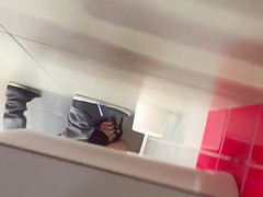 My girlfriend enjoys cheating on me in the public WC