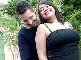 MyFirstPublic - Busty fat girl use young man to fuck her ass
