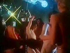 NAKED DISCO - vintage 70s blonde big tits dance tease