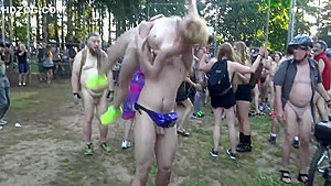 Naked Party In Public