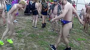 Naked Party In Public