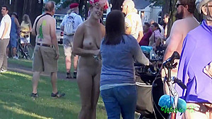 Naked Party In Public