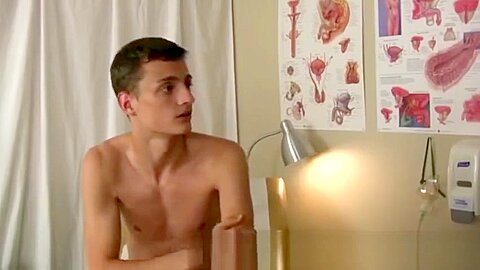 Naked boys during physical exam doctor fuck gay Powel was a