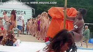 Naked girls on stage Nudes a Poppin 2019