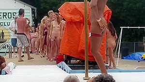 Naked girls on stage Nudes a Poppin 2019
