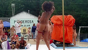 Naked girls on stage Nudes a Poppin 2019