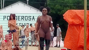 Naked girls on stage Nudes a Poppin 2019