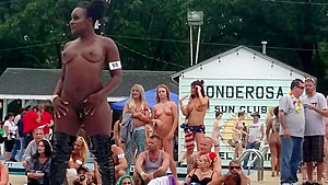 Naked girls on stage Nudes a Poppin 2019