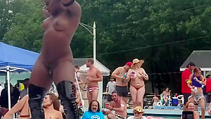 Naked girls on stage Nudes a Poppin 2019
