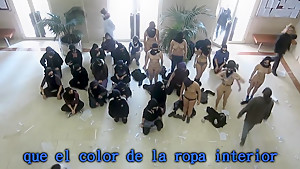 Naked on Stage 137 El Acoso