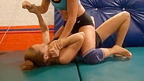 Natalia Vs Morgana wrestling