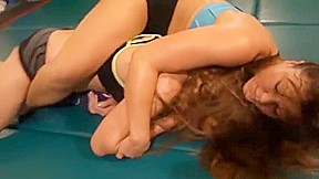 Natalia Vs Morgana wrestling
