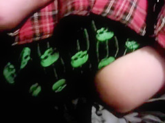 Naughty Little Redhead Gothic Suck and Fuck