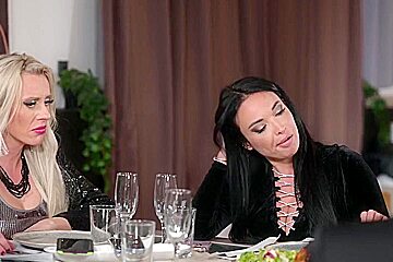New Years Dinner With Anissa Kate, Brittany Bardot And Kitana Lure