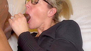Ntb Ir Plsmt Blonde Hotwife (with A Cute Buttplug) Enjoys H