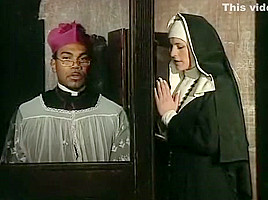 Nun in confession