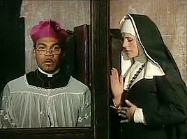 Nun in confession