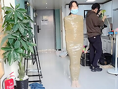Nylon And Tape Mummy