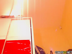 Oiled Big Tits And Fine Pussy On Webcam