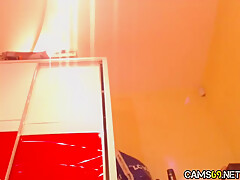 Oiled Big Tits And Fine Pussy On Webcam