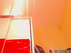 Oiled Big Tits And Fine Pussy On Webcam