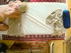 Oiledup massage babe gets pounded