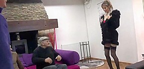 Old man fucking junior wife
